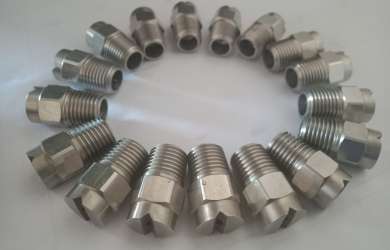 Béc phun sẻ quạt inox